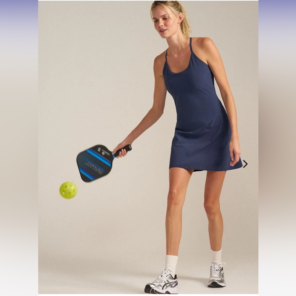 Outdoor Voices Exercise Dress in Navy